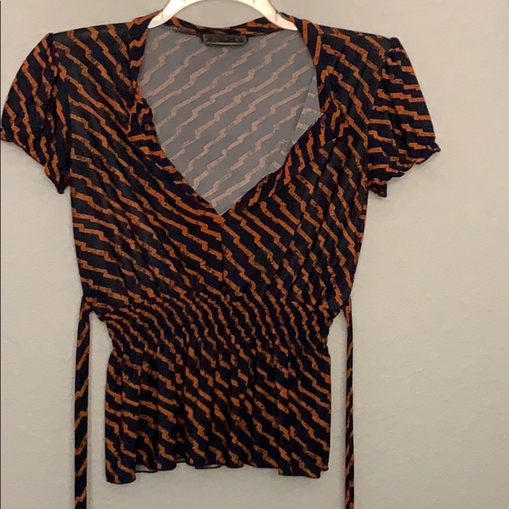 Deep cut shirt
